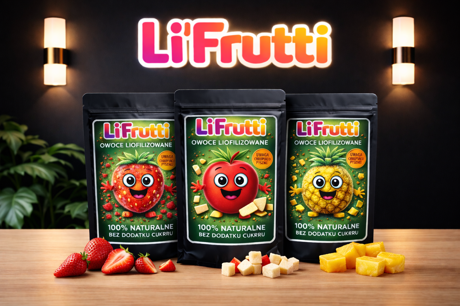 Zestaw testowy Li'Frutti 3x20g